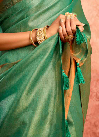 Mul Tissue Silk Saree
