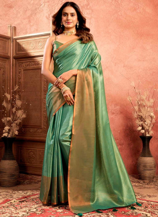 Mul Tissue Silk Saree