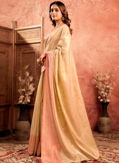 Mul Tissue Silk Saree
