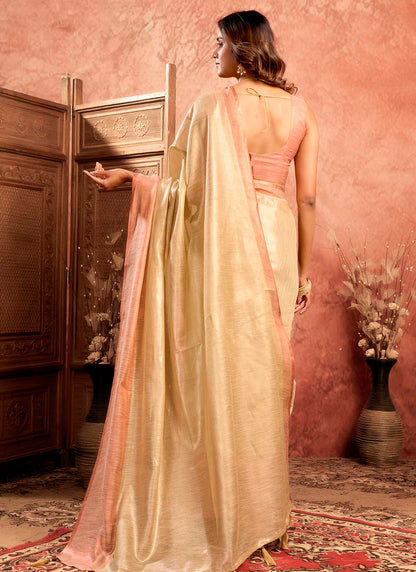 Mul Tissue Silk Saree