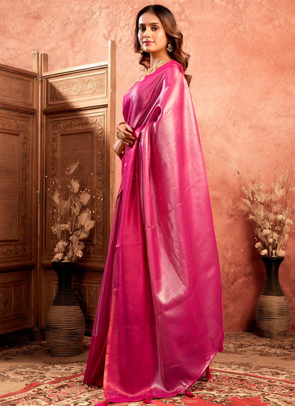 Mul Tissue Silk Saree