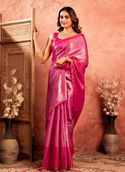 Mul Tissue Silk Saree