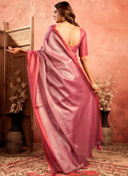 Mul Tissue Silk Saree
