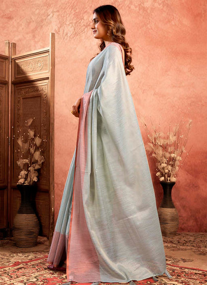 Mul Tissue Silk Saree