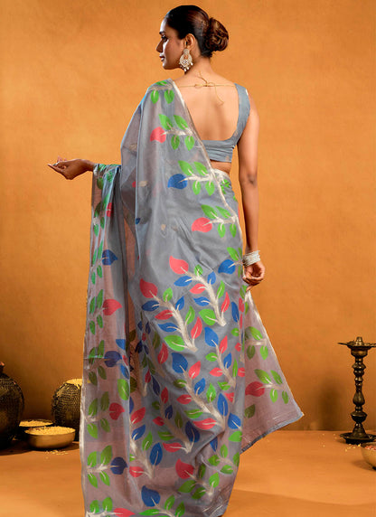 Pure Cotton Jamdani Saree