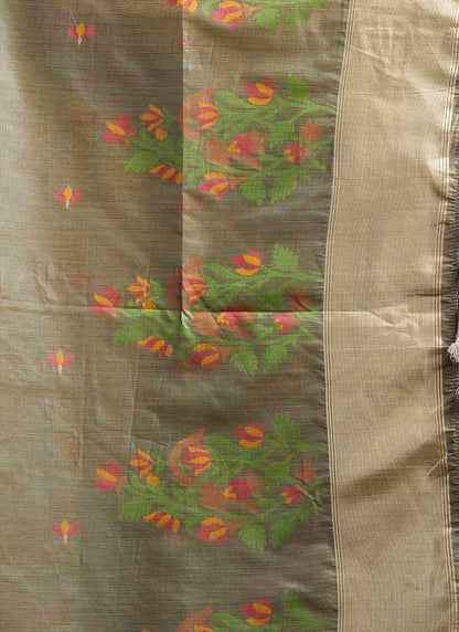 Muga Cotton Saree