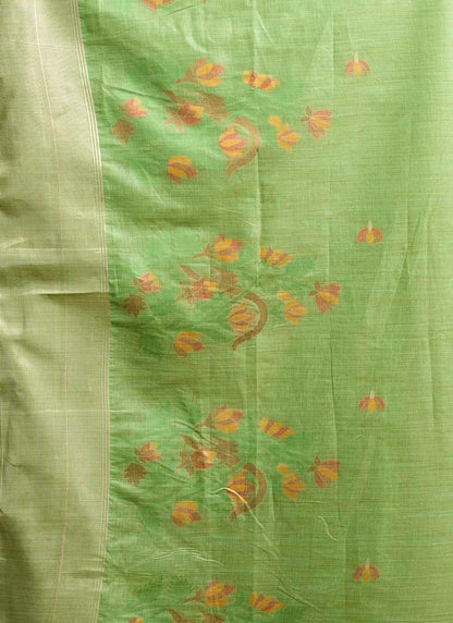 Muga Cotton Saree