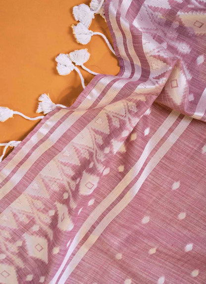Pure Linen Saree