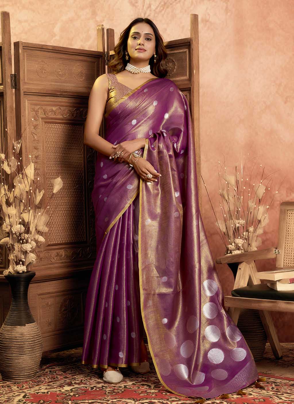 Pure Tissue Silk Saree