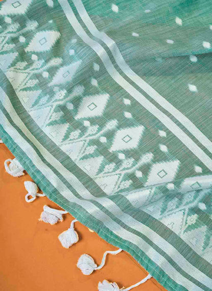 Pure Linen Saree