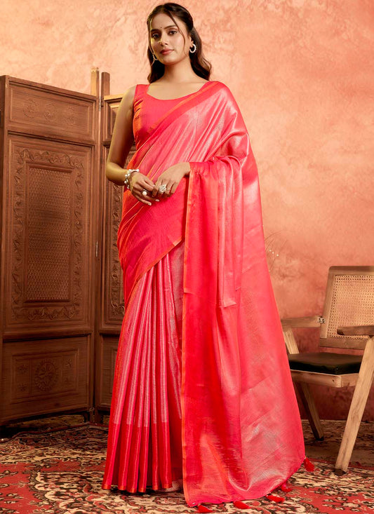 Mul Tissue Silk Saree