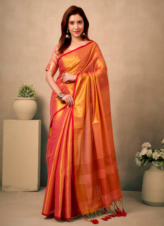 Raga Tissue Silk Saree