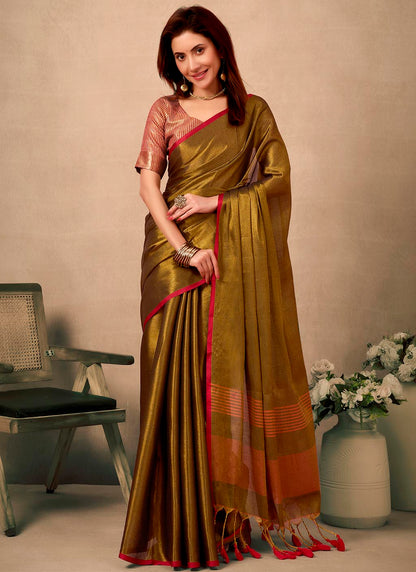 Raga Tissue Silk Saree