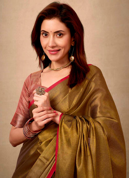 Raga Tissue Silk Saree