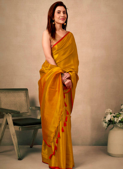 Raga Tissue Silk Saree