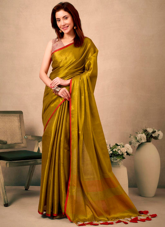 Raga Tissue Silk Saree