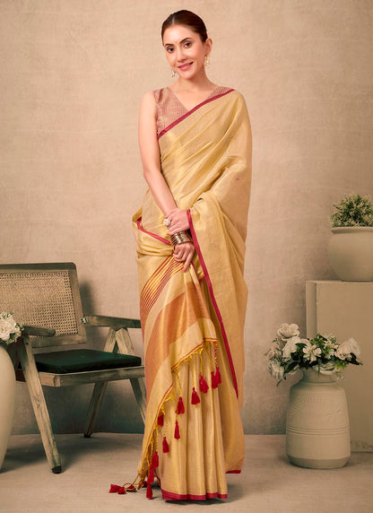Raga Tissue Silk Saree