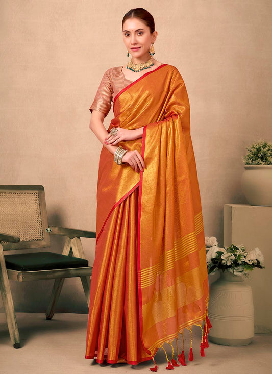 Raga Tissue Silk Saree