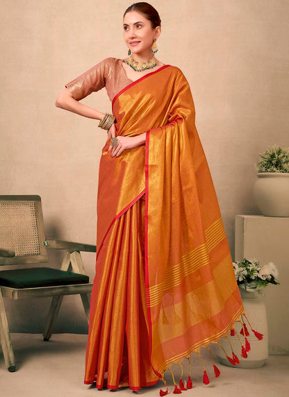 Raga Tissue Silk Saree