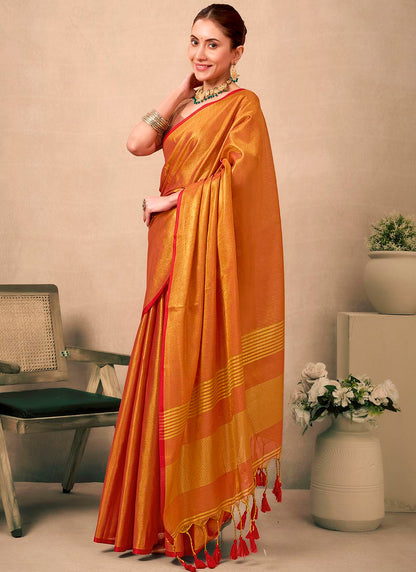 Raga Tissue Silk Saree