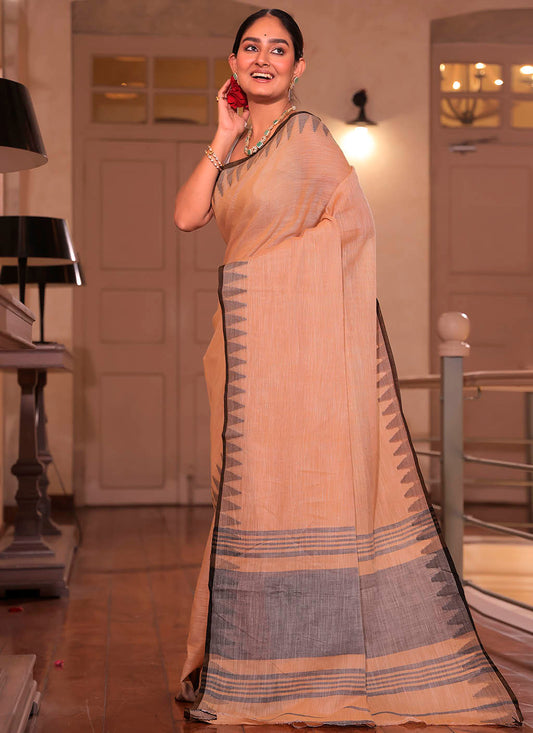 Pure Linen Saree
