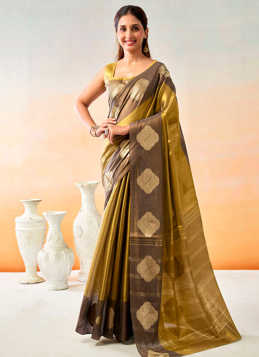 Mul Tissue Silk Saree