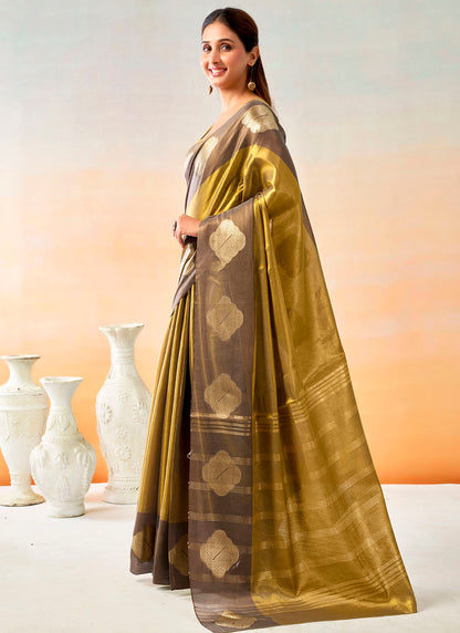 Mul Tissue Silk Saree