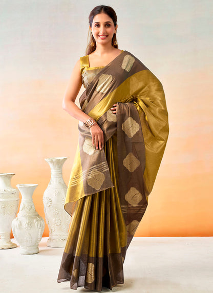 Mul Tissue Silk Saree
