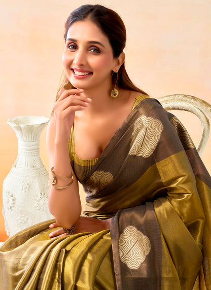 Mul Tissue Silk Saree