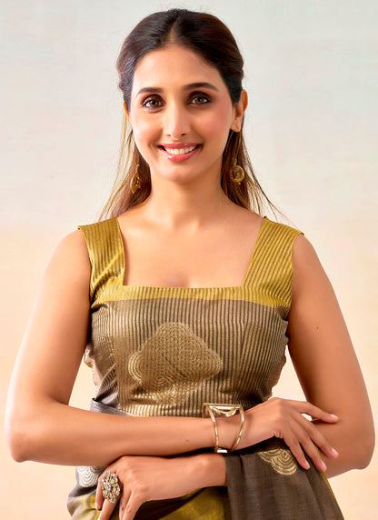 Mul Tissue Silk Saree