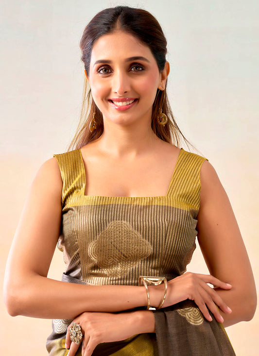 Mul Tissue Silk Saree