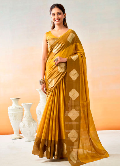 Mul Tissue Silk Saree