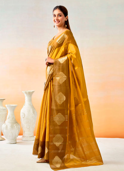 Mul Tissue Silk Saree