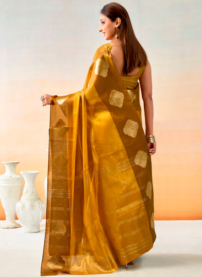 Mul Tissue Silk Saree