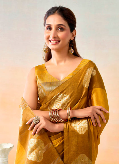 Mul Tissue Silk Saree