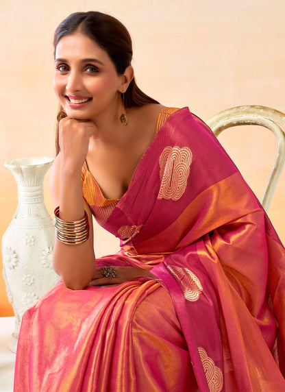 Mul Tissue Silk Saree