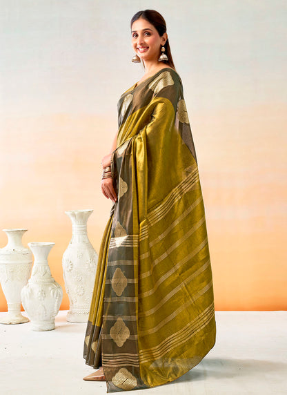 Mul Tissue Silk Saree