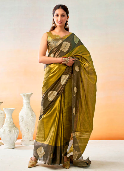 Mul Tissue Silk Saree