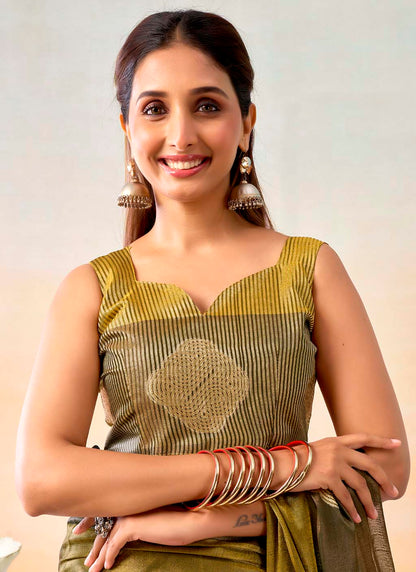 Mul Tissue Silk Saree
