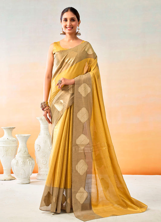 Mul Tissue Silk Saree