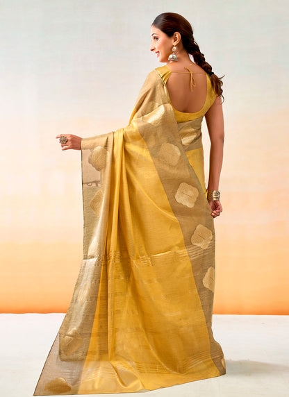 Mul Tissue Silk Saree