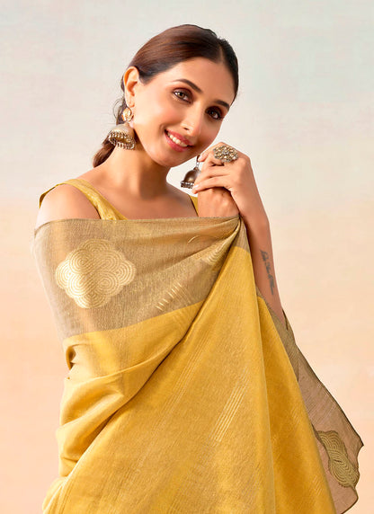 Mul Tissue Silk Saree