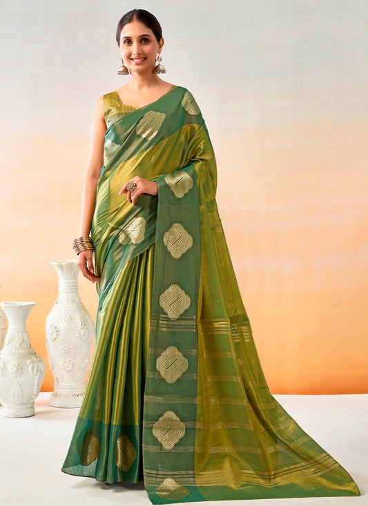 Mul Tissue Silk Saree