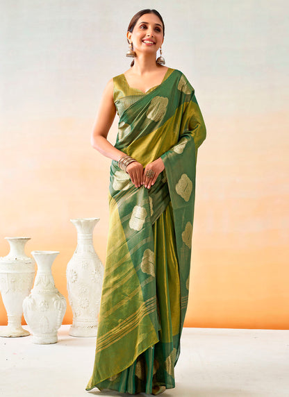 Mul Tissue Silk Saree