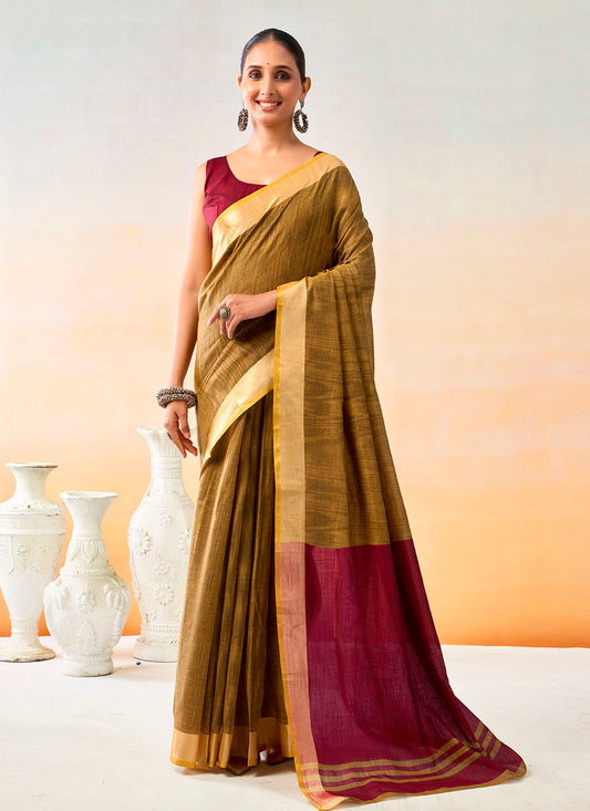 Khadi Cotton Saree