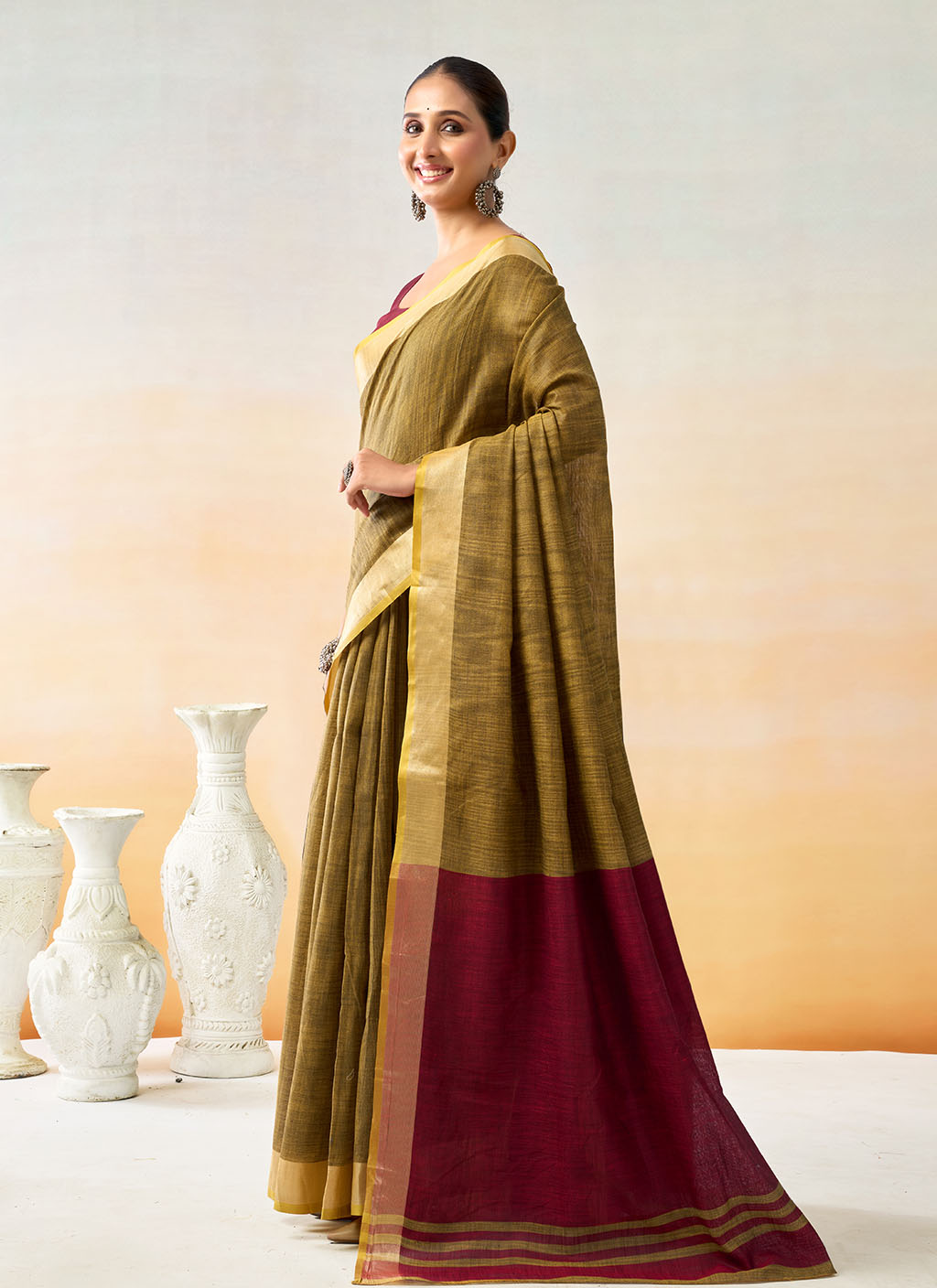 Khadi Cotton Saree