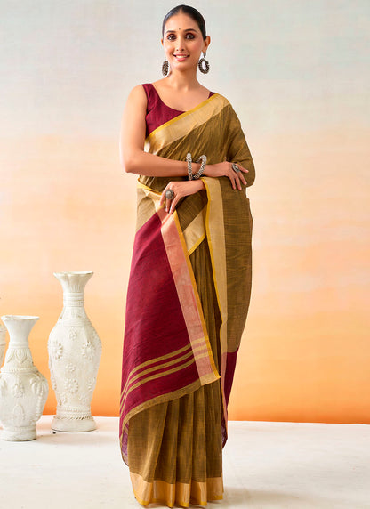 Khadi Cotton Saree
