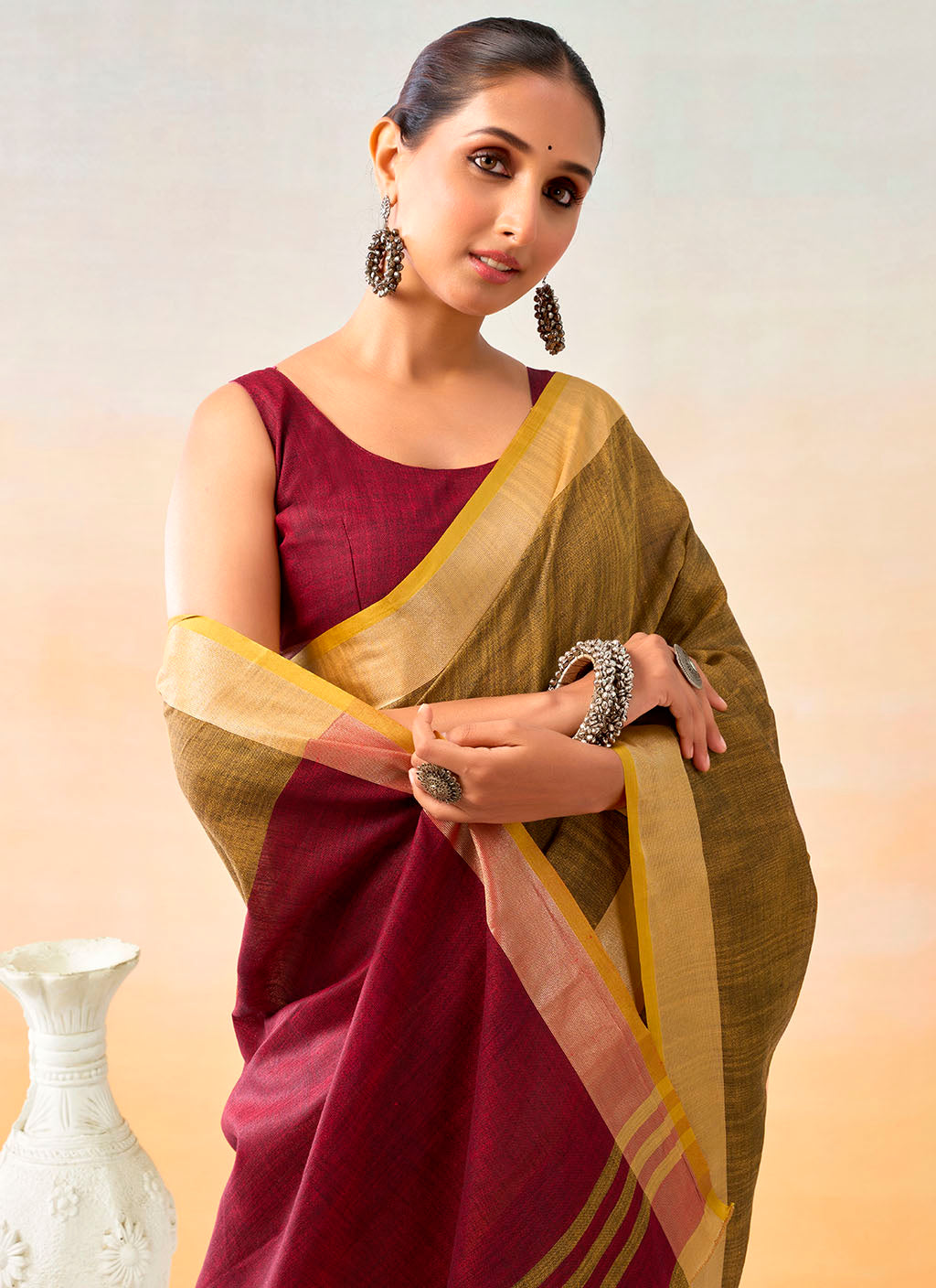 Khadi Cotton Saree