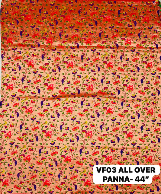 Paithani All Over Fabric