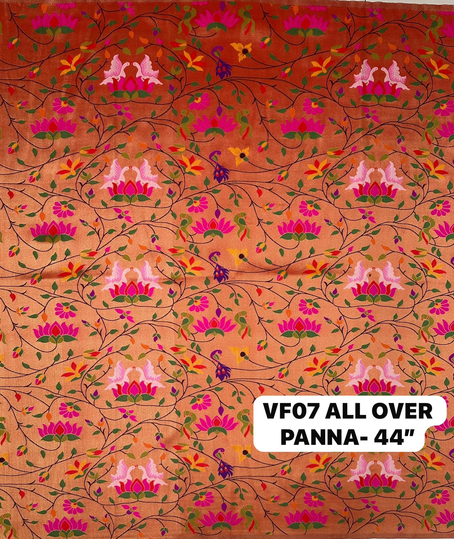 Paithani Silk All Over Fabric